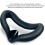 EASTIN Oculus Quest2Accessories Μαύρη θήκη προσώπου σιλικόνης για Meta Quest2 Ανθεκτικό στον ιδρώτα 3