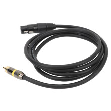 XLR-Weiblich auf XLR-Männlich Kabel 2m OFC PVC 6.56ft