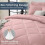 Dusty Pink Cali-King Comforter Set 7-Piece 2