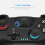 Controller wireless per Nintendo Switch compatibile con Nintendo Switch/Lite/OLED/Switch2 – Programmabile, con vibrazione, modalità Turbo e 4