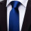 Men's Silk Tie Extra Long Solid Color Wedding Necktie 3