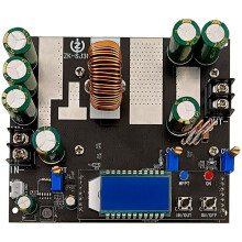 ZK-SJ30 700W Synchronous Rectification 30A Automatic Buck-Boost Power Module Solar Charging MPPT,with Display