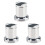 3X Aluminum Alloy Adjustable HiFi Audio  Feet Pad Amplifier Power Cable Bracket Wire Support (A) 2