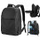 Backpack,Adjustable Wind With Usb Port Laptop Fan 3 Usb Port Wind Waterproof Office 3 Adjustable 2