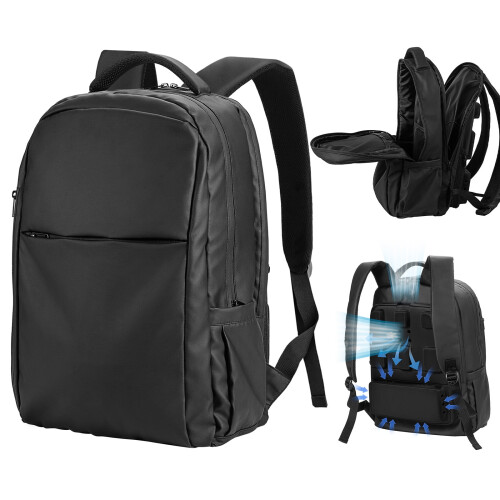 Backpack,Adjustable Wind With Usb Port Laptop Fan 3 Usb Port Wind Waterproof Office 3 Adjustable 1