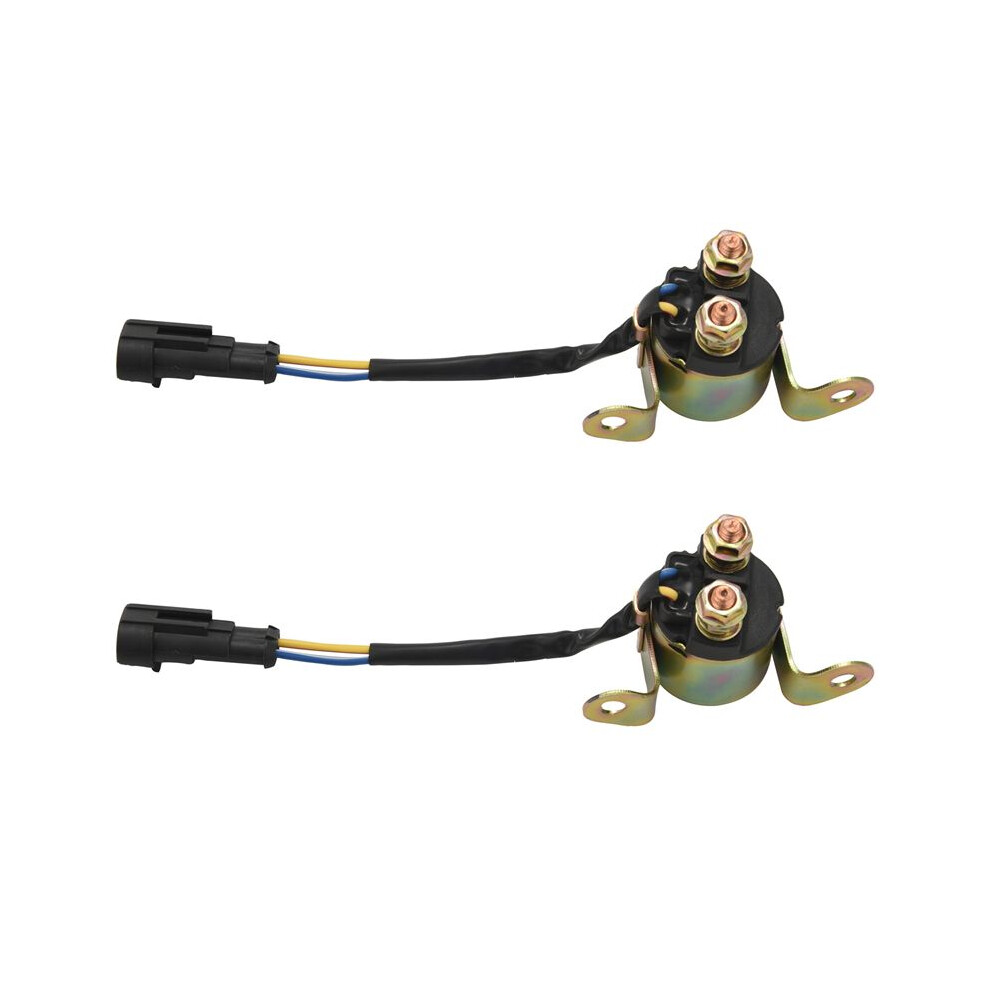 2X Motorcycle Solenoid Relay For Ranger Rzr Sportsman Hawkeye Trailboss 330 325 400 450 500 570 700 800 6033003436013