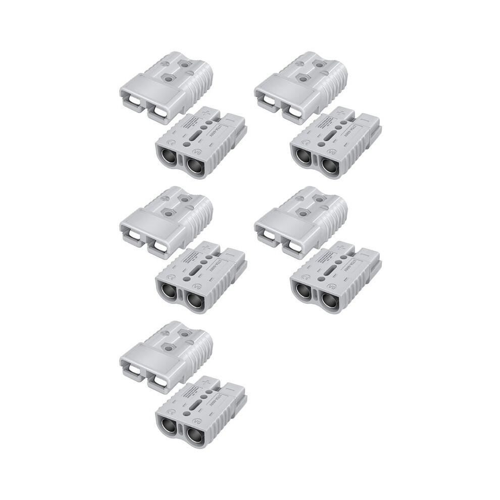 5X 175Amp Battery Quick Connect/Disconnect Connector, Wiring Harness Plug Connector Kit For Car Winch Trailer 4711256742960