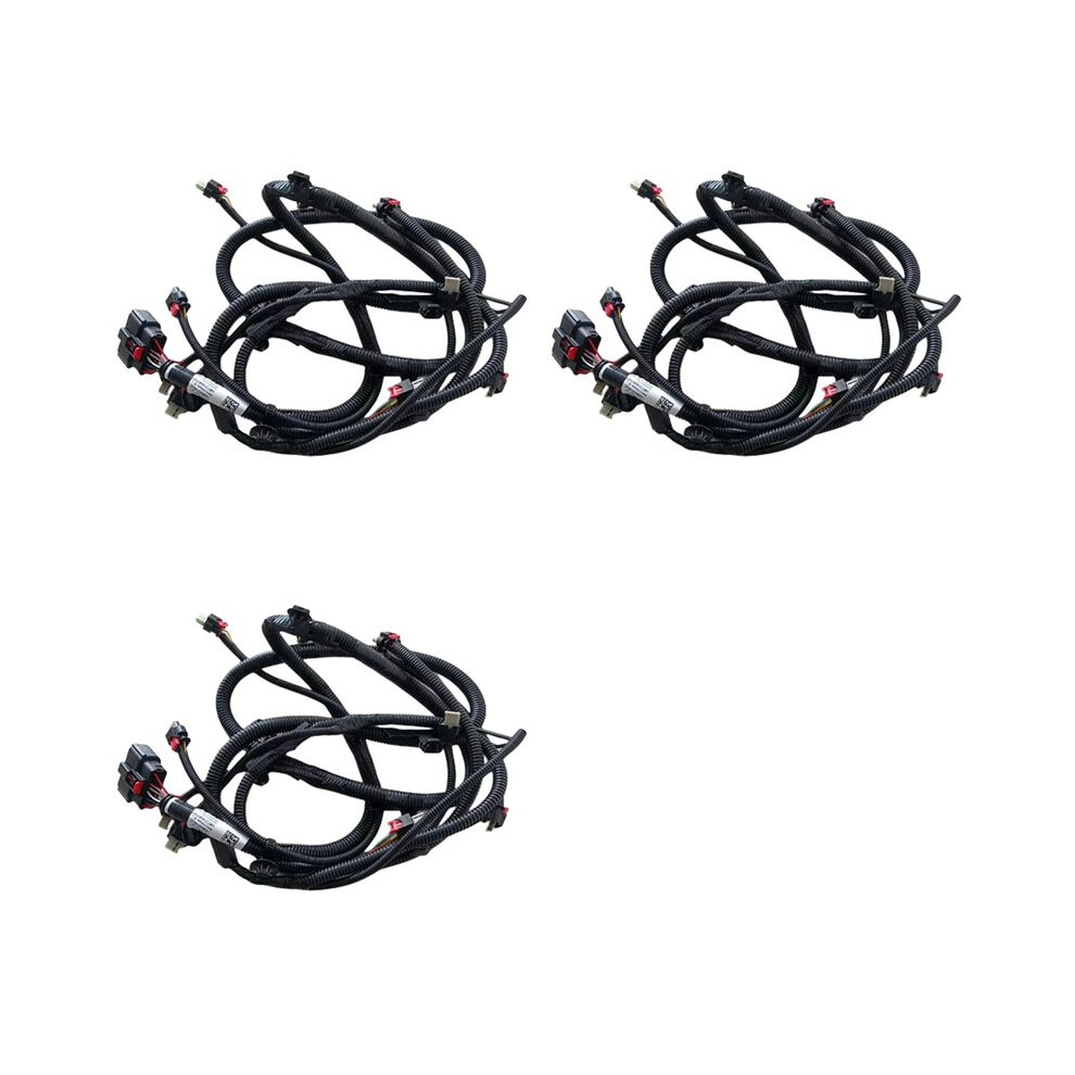 3X Front Bumper Wiring Harness Assist Sensor 1489045-00-C For Model Y 2020-2022 Wiring Harness Spare Assembly 4713140818645