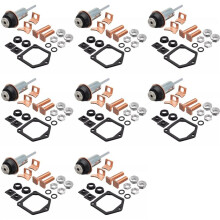 8X Conjunto de Contatos de Êmbolo Do Kit de Reparo Do Solenóide de Partida Universal Do Motor para