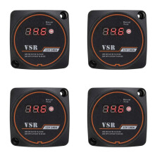 4X Voltage Sensitive Split Charge Relay Digital Display VSR 12V 140A for Car RV Yacht Battery Isolator Charge
