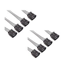 8Pcs Ignition Coil Connectors Harness Fit for  Outlander 3.0L Lancer 2.0L 2.4L