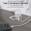 Dimmable LED Fill Light 2500K–9000K, Built-in Battery, Compatible with Android 3