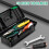 10inch Tool Box for Craft Organizer Box Large Tool Box with Handle Box Mechanic Tool Storage Box Locking Tool Boxes 2