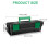 10inch Tool Box for Craft Organizer Box Large Tool Box with Handle Box Mechanic Tool Storage Box Locking Tool Boxes 5