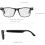 AI Smart Glasses with ChatGPT Bluetooth Black 6