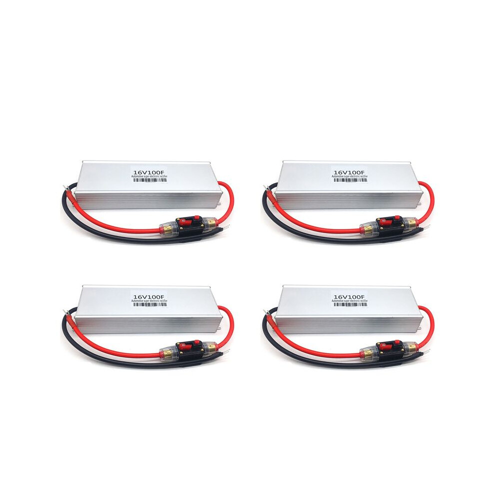 4X Automotive Rectifier Supercapacitor Group 2.85V700f Auto Start Voltage Regulator 2.7V500f High Current(16V100f) Light 4711256798493