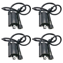 4 Unidades de Sistema de Ignição de Bobina de Ignição de Motocicleta para V Star 650 1999 -2014 GN250 ATV 300CC