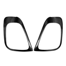 Real Hard Carbon Fiber Sticker Car Rear Tail Light Frame Cover for 500 Abarth 595 695 2017-2023