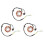3X Coil 12 Pole Stator  Coil Ignition Stator for GY6 125Cc 150Cc 1