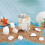 PH40pcs1~2inch Φυσικά κοχύλια χτενιών χωρίς τρύπα/άτρωτα κοχύλια παραλίας κοχύλια 2