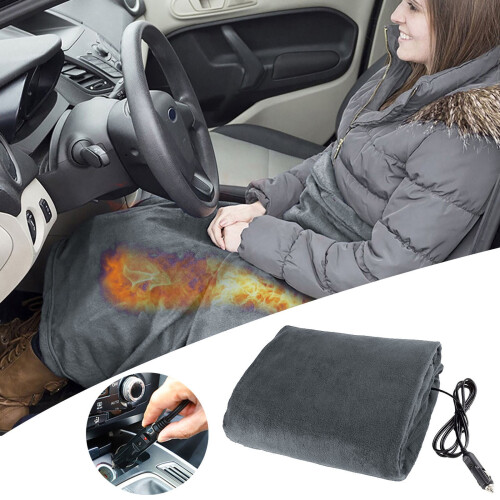 12 V:n auton lämmitystyyny lämpötilan säädöllä, 1 kpl 2