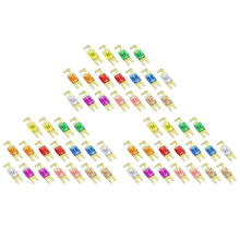 54 Pieces  ANL Fuse, Plated ANL Fuse Pack (20A, 30A, 40A, 50A, 60A, 80A, 100A, 125A, 150A) for Automotive Marine