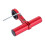 Extensor de guidão para patinete com manopla vermelha 4