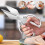 Heavy-Duty Stainless Steel Kitchen Shears, Dishwasher Safe, Universal Grip, Compatible with Sharp 2