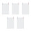 5 pezzi 10,1 pollici M3 Premium Protector 22x12,5cm trasparente 3