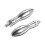 Clamping Handles Screw Knobs Handle M10 x 12mm Threaded Steel Revolving Handle Grip,2Pcs 1