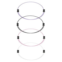 4 Piezas de Banda Corta Ajustable para Meter Suéter y Camisa, la Banda Elástica para Cambiar el Estilo de Tus Blusas, M