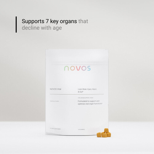 Novos Vital, Tropisk Smak, 120 Gummies 2