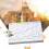 Painting Wave Palette Rectangular Palette White Watercolor Palette Ceramic Palette 6