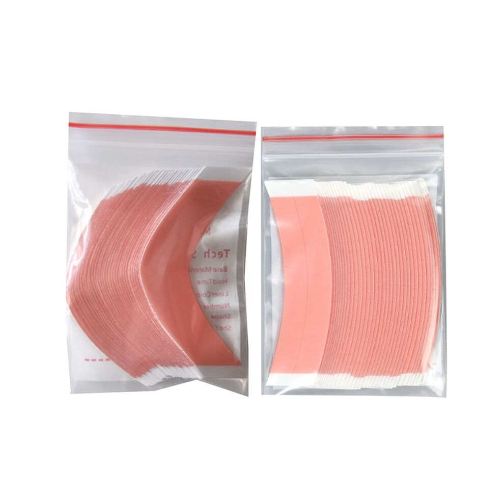 72Pcs/Lot Duo Tac Wig Double Adhesive Tape Super Strong Wig Extension Lace Toupee Invisible Strips C with Slitting