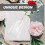 4Sets Blumendekor Wasserbindende Wickel Baumwolle Transparent 11