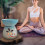 Ceramic Oil Diffuser Aromatherapy with Tealight Candle Holder 10cm Home Use 9