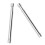 2 Pcs Collapsible Clothing Rack Telescopic Clothes Rail 3