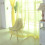 2PCS Sheer Luxury Curtain Panel Set for Kitchen/Bedroom/Backdrop 78" Long (Green) 6