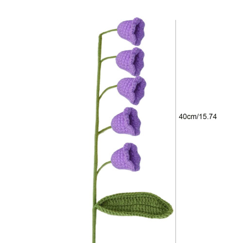 Crochet Flowers Bouquet Home Decor 1 Piece 2