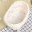 Mini Carrinho de Bebê Decorativo – Carrinho de Vime Plástico para Chá de Bebê, Centro de Mesa e Presente de Natal, Compatível com Temas de 6