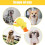 Biovet MD Παιχνίδι πάπιας – Quacko Calming, χωρίς γέμιση, ανθεκτικό στη μάσημα και πλένεται 4