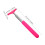 1Pcs Extendable Pink Plastic Windscreen Cleaner Tool for Car Windshields and Mirrors 2
