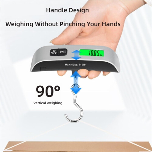 Digital Luggage Scale 50kg Portable Hanging Scale 1