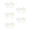 10Pièces Clips En Cuivre Pour Cravate, Style Élégant Et Robuste 8