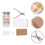 Complet Boucles D'oreilles DIY Multicolores Avec Cartes 9