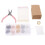 Complet Boucles D'oreilles DIY Multicolores Avec Cartes 11
