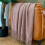 Acrylic Knitted Throw Blanket 50x60 in Small Bubble Texture 2