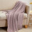 Acrylic Knitted Throw Blanket 50x60 in Small Bubble Texture 5