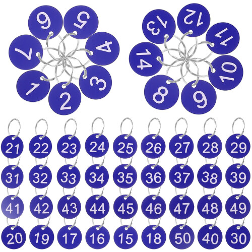 100Ensembles Tags Rond En Et Fer Pour Projet DIY 1