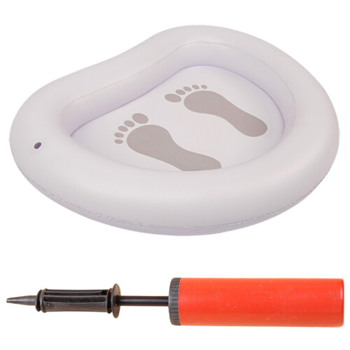 2Ensembles Bac Pieds PVC Gonflable Pour Usage Domestique 2